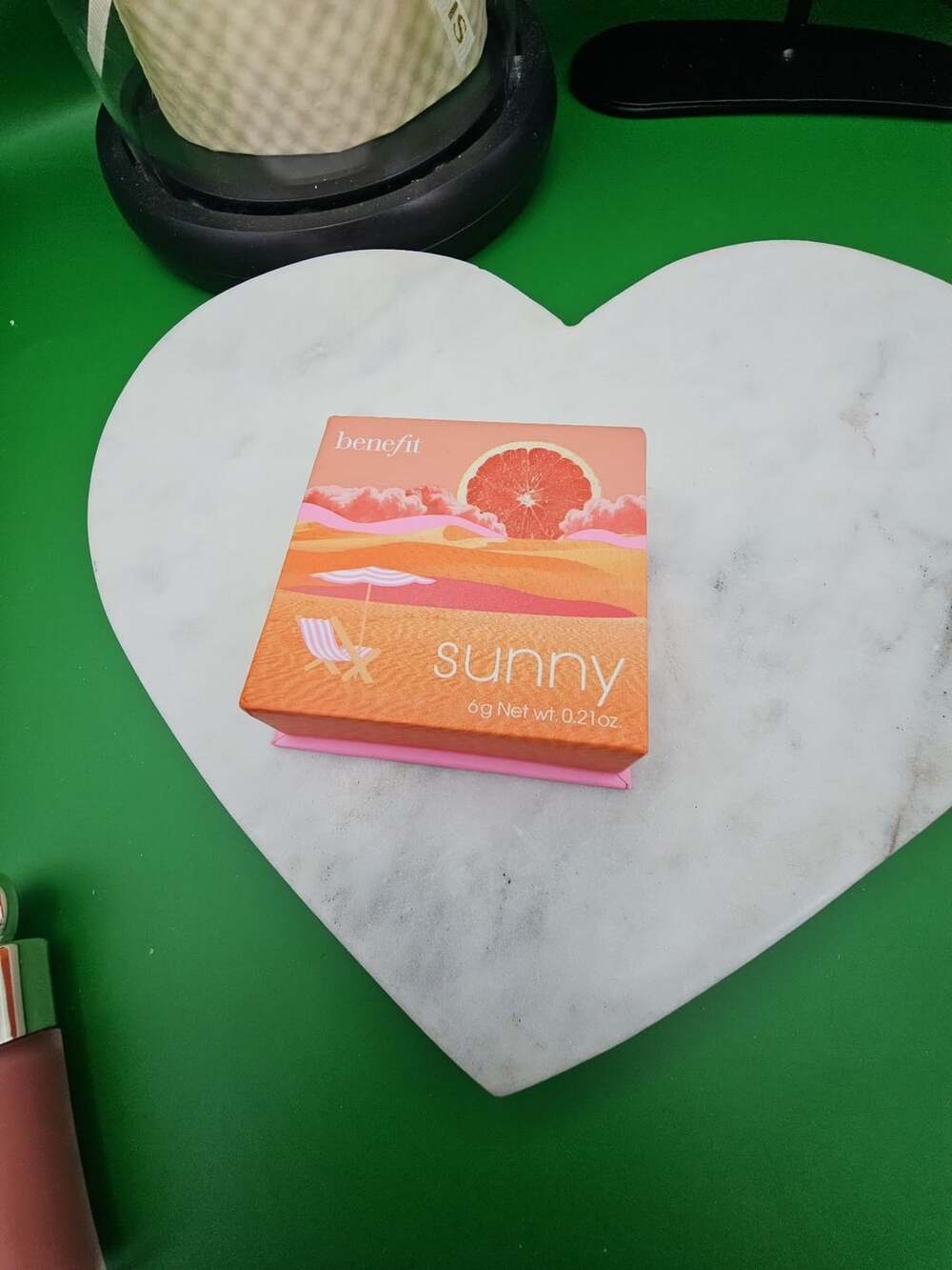 Benefit Sunny Warm Coral Blush 6g Net Wt 0.21 Oz